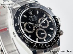 Daytona 116500 VSF 1:1 Best Edition 904L Steel Black Dial on SS Braclet DD4130 - Image 3