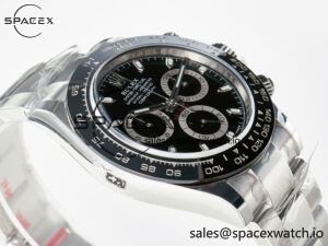 Daytona 116500 VSF 1:1 Best Edition 904L Steel Black Dial on SS Braclet DD4130 - Image 6