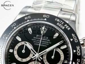 Daytona 116500 VSF 1:1 Best Edition 904L Steel Black Dial on SS Braclet DD4130 - Image 9