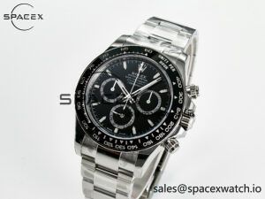 Daytona 126500 VSF 1:1 Best Edition 904L Steel Black Dial on SS Braclet DD4131 - Image 4