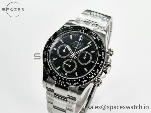 Daytona 126500 VSF 1:1 Best Edition 904L Steel Black Dial on SS Braclet DD4131 - Image 4