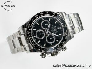 Daytona 126500 VSF 1:1 Best Edition 904L Steel Black Dial on SS Braclet DD4131 - Image 8