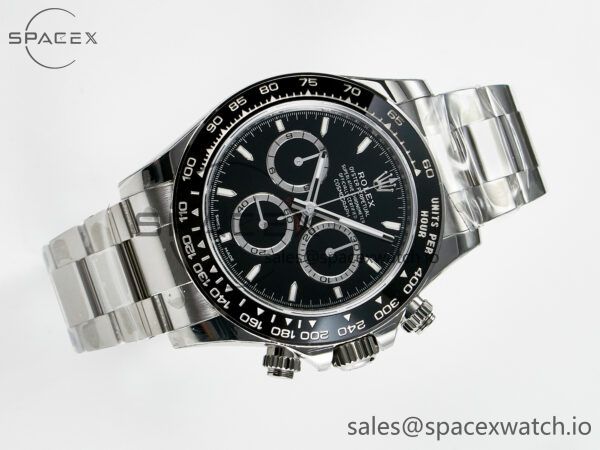 Daytona 126500 VSF 1:1 Best Edition 904L Steel Black Dial on SS Braclet DD4131 - Image 8