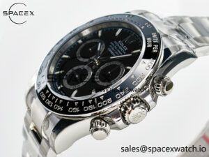 Daytona 126500 VSF 1:1 Best Edition 904L Steel Black Dial on SS Braclet DD4131 - Image 5