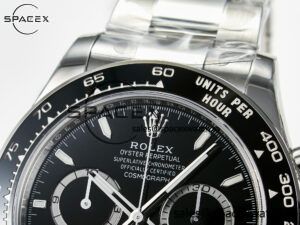 Daytona 126500 VSF 1:1 Best Edition 904L Steel Black Dial on SS Braclet DD4131 - Image 9