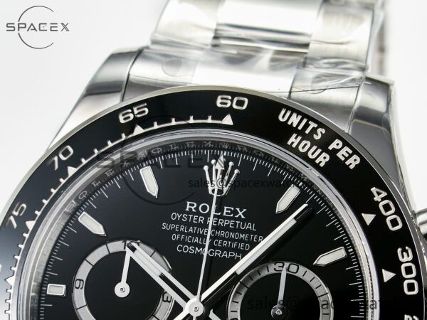 Daytona 126500 VSF 1:1 Best Edition 904L Steel Black Dial on SS Braclet DD4131 - Image 9