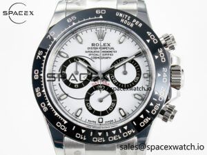 Daytona 116500 VSF 1:1 Best Edition 904L Steel White Dial on SS Braclet DD4130 - Image 2