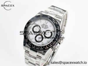 Daytona 116500 VSF 1:1 Best Edition 904L Steel White Dial on SS Braclet DD4130 - Image 4