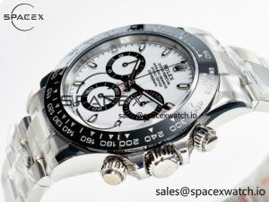 Daytona 116500 VSF 1:1 Best Edition 904L Steel White Dial on SS Braclet DD4130 - Image 5