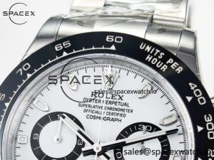 Daytona 116500 VSF 1:1 Best Edition 904L Steel White Dial on SS Braclet DD4130 - Image 9