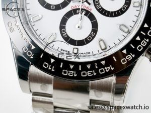Daytona 116500 VSF 1:1 Best Edition 904L Steel White Dial on SS Braclet DD4130 - Image 13