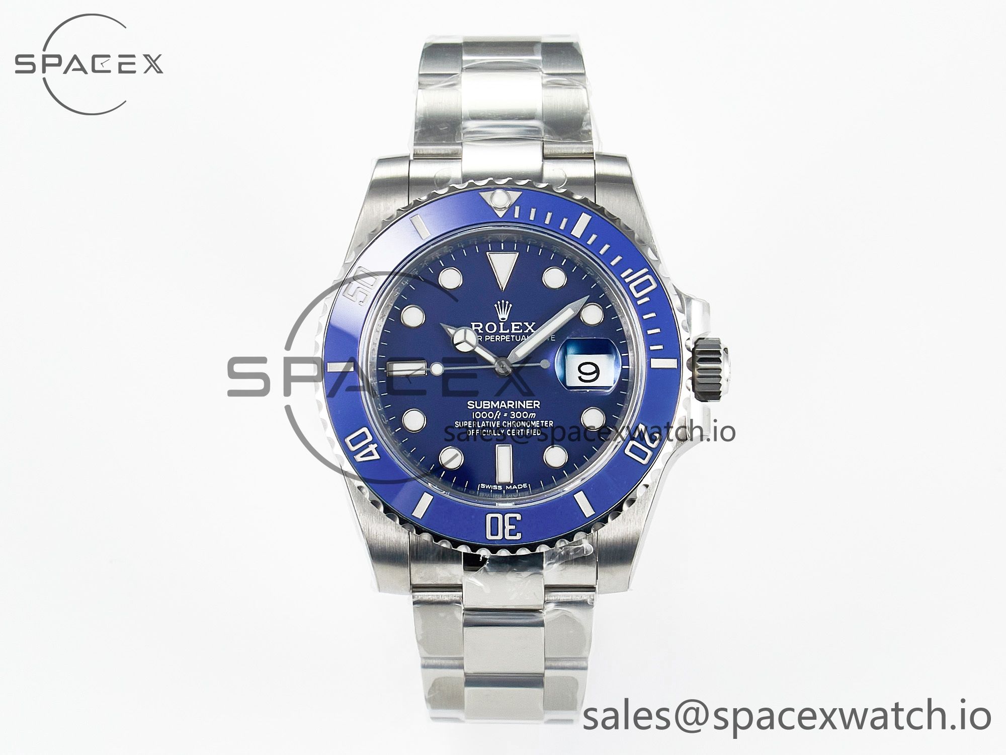 IMG_6973 拷贝 Submariner 116619 LB Blue Ceramic VSF 1:1 Best Edition 904L SS Case and Bracelet VS3135 - Image 1