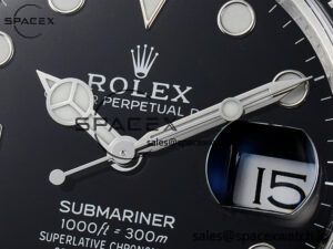 Submariner 126610 LN Black Ceramic VSF 1:1 Best Edition 904L SS Case and Bracelet VS3235 - Image 9