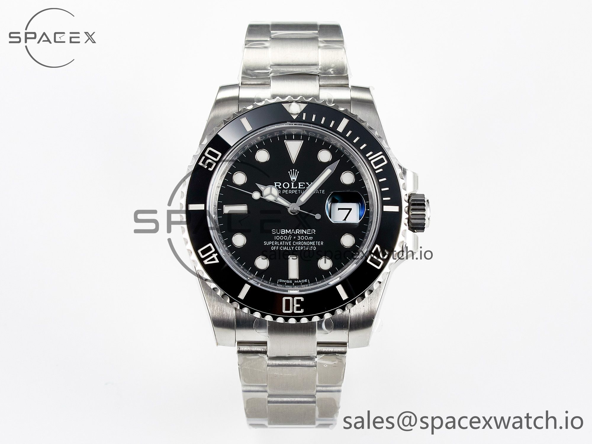 IMG_7084 拷贝 Submariner 116610 LN Black Ceramic VSF 1:1 Best Edition 904L SS Case and Bracelet VS3135 - Image 1