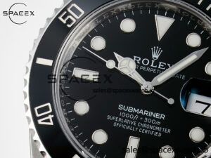 Submariner 116610 LN Black Ceramic VSF 1:1 Best Edition 904L SS Case and Bracelet VS3135 - Image 11