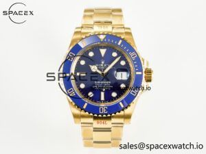 Submariner 41mm 126618 LB YG Blue Ceramic 904L Steel VSF 1:1 Best Edition VS3235