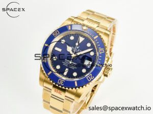 Submariner 41mm 126618 LB YG Blue Ceramic 904L Steel VSF 1:1 Best Edition VS3235 - Image 4