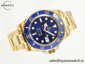 Submariner 41mm 126618 LB YG Blue Ceramic 904L Steel VSF 1:1 Best Edition VS3235 - Image 8