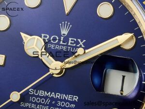 Submariner 41mm 126618 LB YG Blue Ceramic 904L Steel VSF 1:1 Best Edition VS3235 - Image 9
