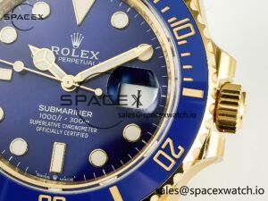 Submariner 41mm 126618 LB YG Blue Ceramic 904L Steel VSF 1:1 Best Edition VS3235 - Image 10