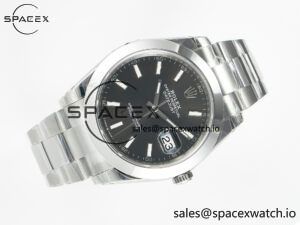 DateJust 41 126334 904L SS VSF 1:1 Best Edition Gray Dial on Oyster Bracelet VS3235 - Image 8