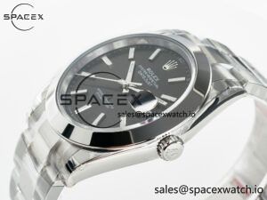 DateJust 41 126334 904L SS VSF 1:1 Best Edition Gray Dial on Oyster Bracelet VS3235 - Image 5