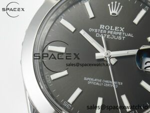 DateJust 41 126334 904L SS VSF 1:1 Best Edition Gray Dial on Oyster Bracelet VS3235 - Image 11