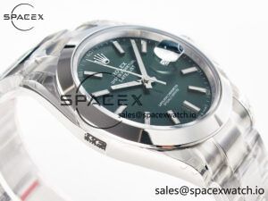 DateJust 41 126330 904L SS VSF 1:1 Best Edition Green Dial on Oyster Bracelet VS3235 - Image 6