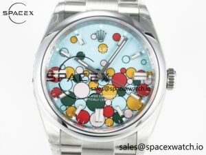 Oyster Perpetual 126000 36mm VSF 1:1 Best Edition 904L Steel Celebration Dial VS3235 - Image 2