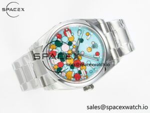 Oyster Perpetual 126000 36mm VSF 1:1 Best Edition 904L Steel Celebration Dial VS3235 - Image 8