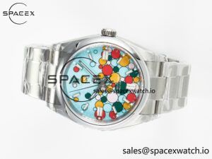 Oyster Perpetual 126000 36mm VSF 1:1 Best Edition 904L Steel Celebration Dial VS3235 - Image 7