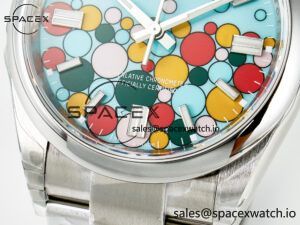 Oyster Perpetual 126000 36mm VSF 1:1 Best Edition 904L Steel Celebration Dial VS3235 - Image 11