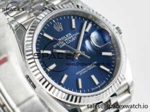 DateJust 36 126234 904L SS VSF 1:1 Best Edition Blue Dial on Jubilee Bracelet VS3235 - Image 3