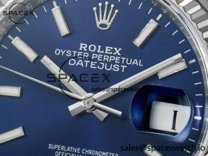 DateJust 36 126234 904L SS VSF 1:1 Best Edition Blue Dial on Jubilee Bracelet VS3235 - Image 9