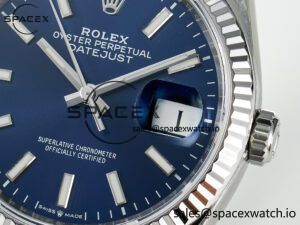 DateJust 36 126234 904L SS VSF 1:1 Best Edition Blue Dial on Jubilee Bracelet VS3235 - Image 10