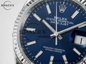 DateJust 36 126234 904L SS VSF 1:1 Best Edition Blue Dial on Jubilee Bracelet VS3235 - Image 11