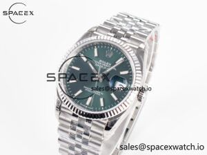 DateJust 36 126200 904L SS VSF 1:1 Best Edition Green Dial on Jubilee Bracelet VS3235 - Image 4