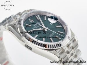 DateJust 36 126200 904L SS VSF 1:1 Best Edition Green Dial on Jubilee Bracelet VS3235 - Image 6