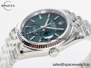 DateJust 36 126200 904L SS VSF 1:1 Best Edition Green Dial on Jubilee Bracelet VS3235 - Image 5