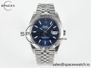 DateJust 41 126334 904L SS VSF 1:1 Best Edition Blue Dial on Jubilee Bracelet VS3235