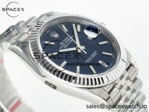 DateJust 41 126334 904L SS VSF 1:1 Best Edition Blue Dial on Jubilee Bracelet VS3235 - Image 6