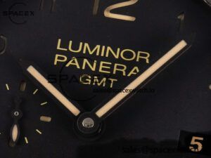 PAM441 Luminor Due VSF Best Edition Black Dial Black Carbon Bezel on Brown Asso Strap AXXXIV - Image 9