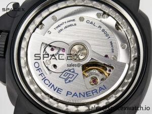 PAM441 Luminor Due VSF Best Edition Black Dial Black Carbon Bezel on Brown Asso Strap AXXXIV - Image 20