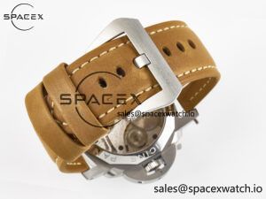 PAM127 E VSF 1:1 Best Edition on Brown Leather Strap A6497 with Y-Incabloc - Image 15