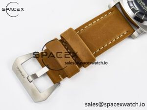 PAM127 E VSF 1:1 Best Edition on Brown Leather Strap A6497 with Y-Incabloc - Image 26