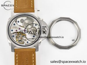 PAM127 E VSF 1:1 Best Edition on Brown Leather Strap A6497 with Y-Incabloc - Image 17