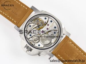 PAM127 E VSF 1:1 Best Edition on Brown Leather Strap A6497 with Y-Incabloc - Image 18