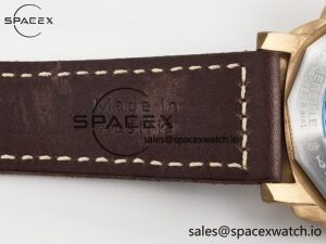 PAM968 V Bronzo VSF 1:1 Best Edition Brown Ceramic Bezel and Dial on Brown Calfskin Strap P.9010 Clone - Image 28