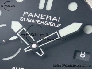PAM984 Mike Horn Submersible VSF 1:1 Best Edition Black Dial on Black Nylon Strap P.9010 Clone - Image 9