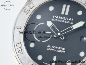 PAM984 Mike Horn Submersible VSF 1:1 Best Edition Black Dial on Black Nylon Strap P.9010 Clone - Image 10